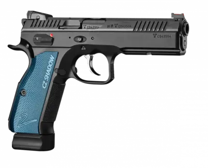 Pistola Ceska Zbrojovka CZ Shadow 2 Cal.9mm Oxidada (TALA AZUL) 19 Tiros